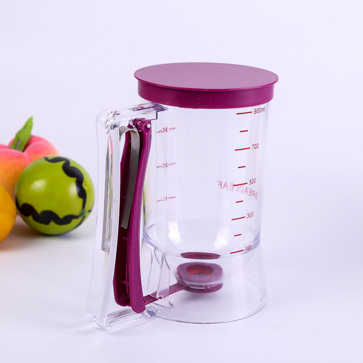 糊漏面糊杯 多功能分离器 面糊面浆漏斗器 手持手摇式面糊漏杯详情4