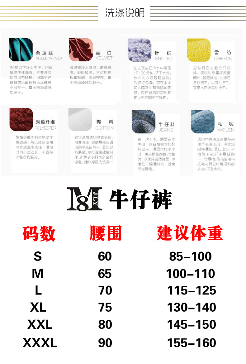 8牛仔裤女士十三行2022年秋季新款高腰宽松时尚百搭直筒拖地裤子详情9