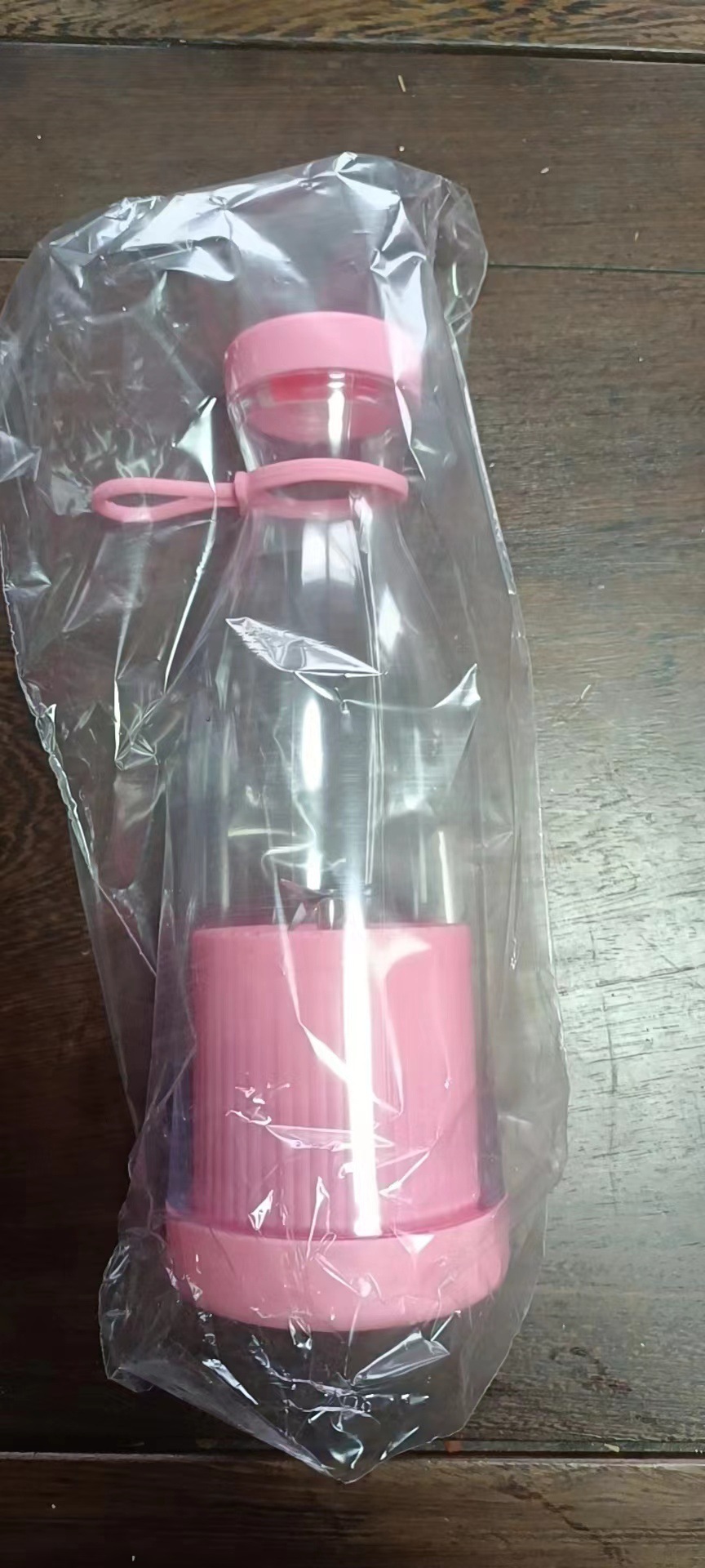 Portable rechargeable electric juicer cup factory direct sales, cute manual wine bottle juicer cup, portable small hand pic 6