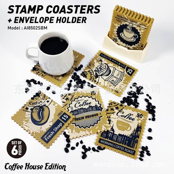 复古黑胶唱片杯垫中大号点心蛋糕盘垫隔热防滑咖啡茶杯垫厂家直销详情1