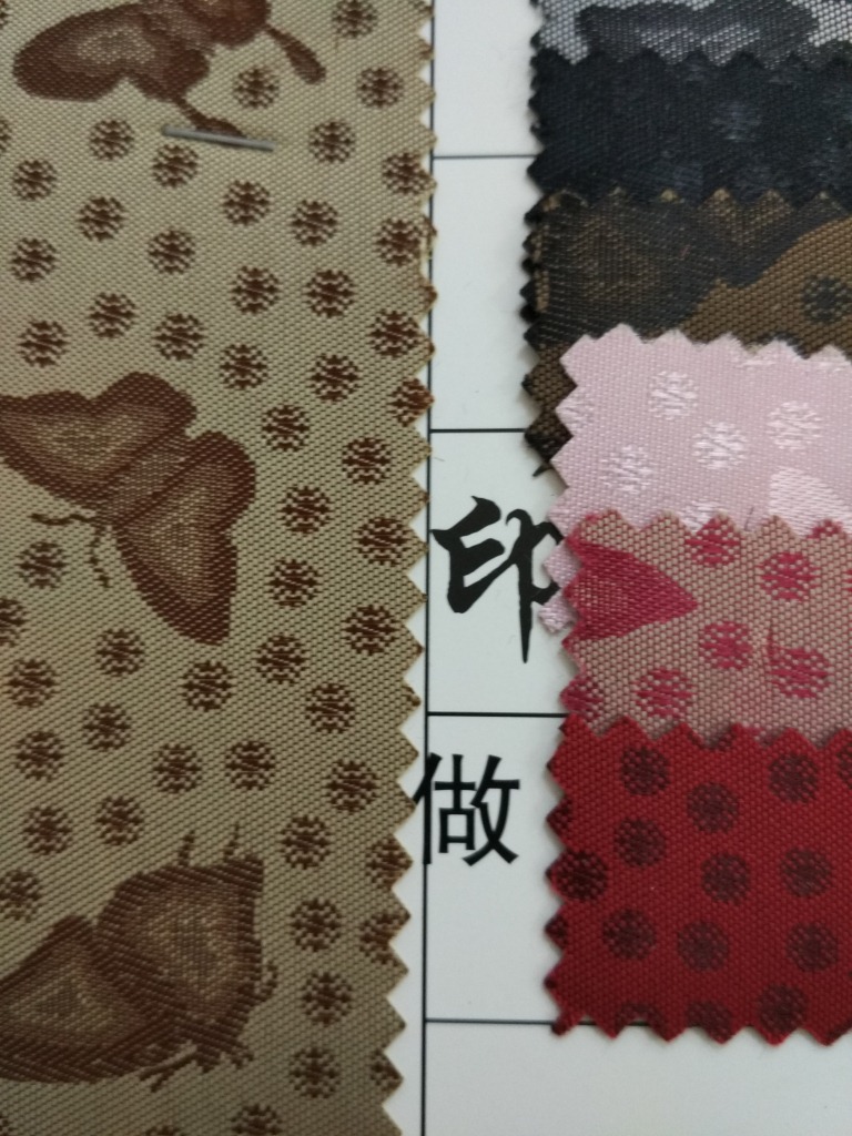 Factory direct sales of multi-color jacquard fabric butterfly 60-micron thick sheepskin jacquard foam fashionable backpacks, handbags and briefcases pic 11