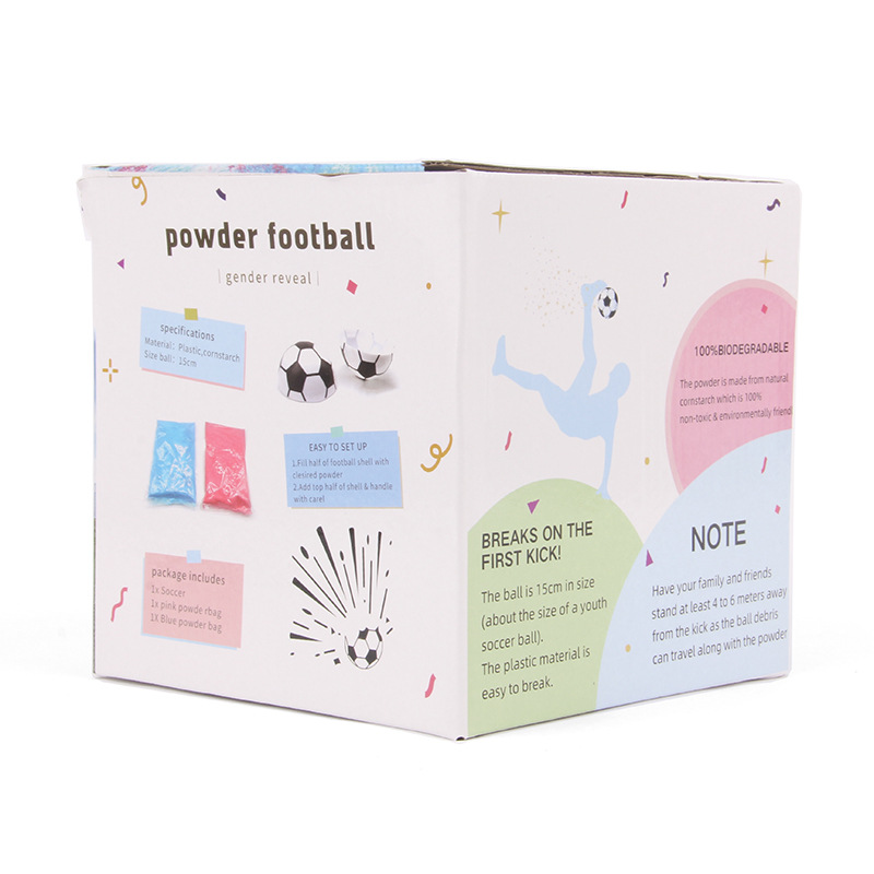 跨境现货gender reveal生日派对装饰用品 性别揭示足球套装批发详情7