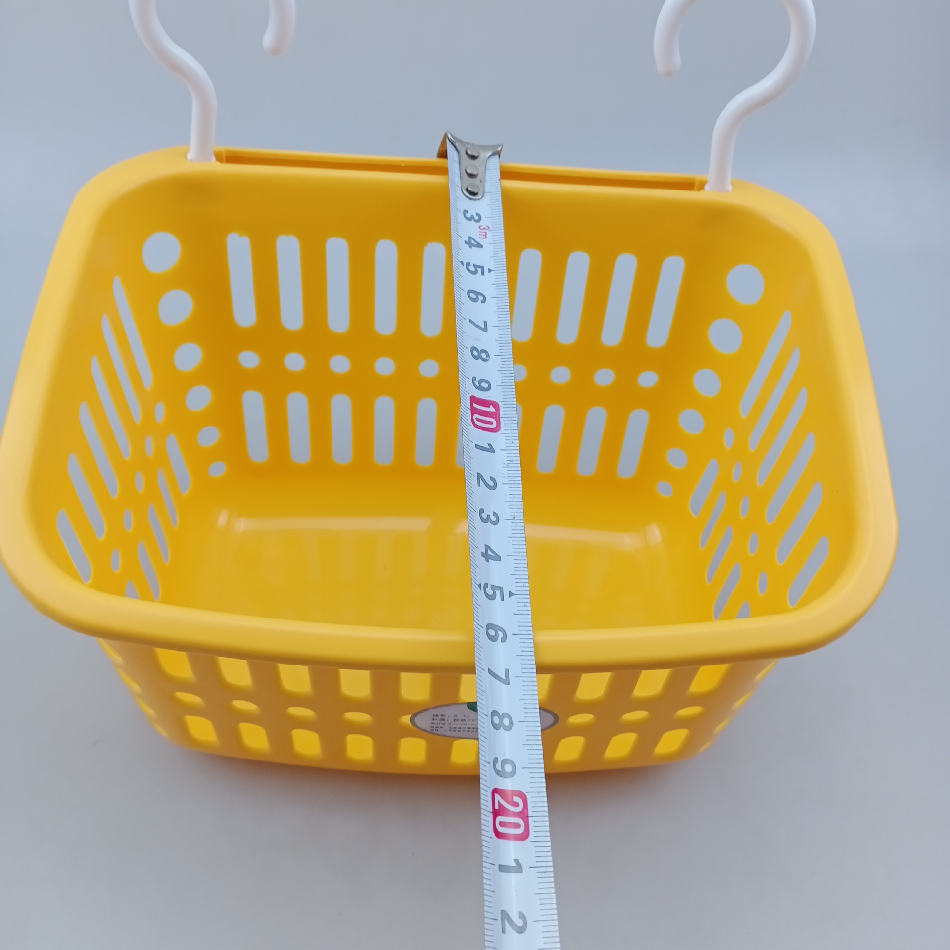 Two-yuan wholesale double-hook hanging baskets, bath baskets, storage baskets, storage baskets, 2-yuan supply pic 5