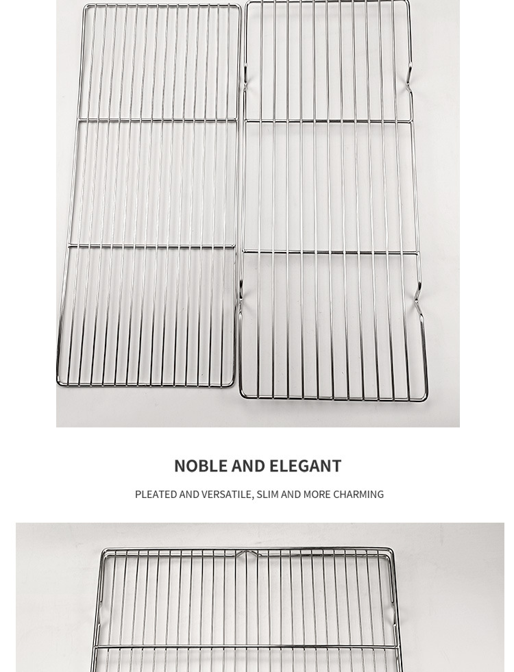 厂家定制晾网 蛋糕架晾网  不锈钢晾网 条形烧烤网 福建蛋糕晾网详情14