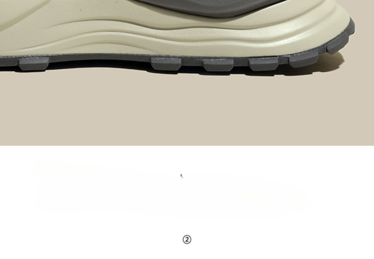 复古灰老爹鞋女2025新款春秋季休闲女鞋网面跑步运动鞋厚底阿甘鞋详情5