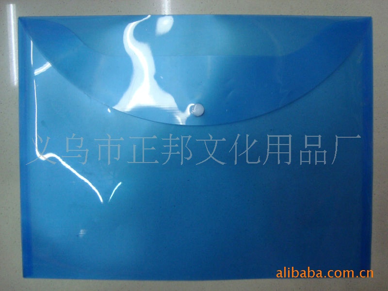 Factory wholesale PP plastic three-dimensional snap bags for materials, archives, files, and learning and office supplies. Customized storage available pic 12