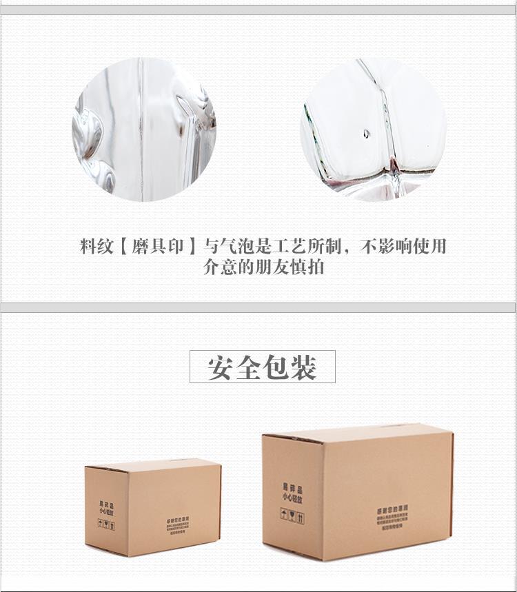 Extra-large floor-standing lucky bamboo vase, transparent glass, hydroponic straight tube, home living room flower arrangement pic 5