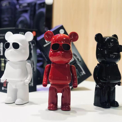 创意法斗犬蓝牙音箱触摸狗头无线蓝牙音响重低音户外便携串联HIFI详情6