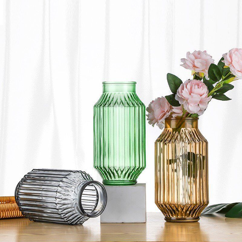 欧式简约透明玻璃花瓶水养郁金香百合花专用客厅插花瓶摆件家用欧式简约透明玻璃花瓶水养郁金香百合花专用客厅插花瓶摆件家用详情2