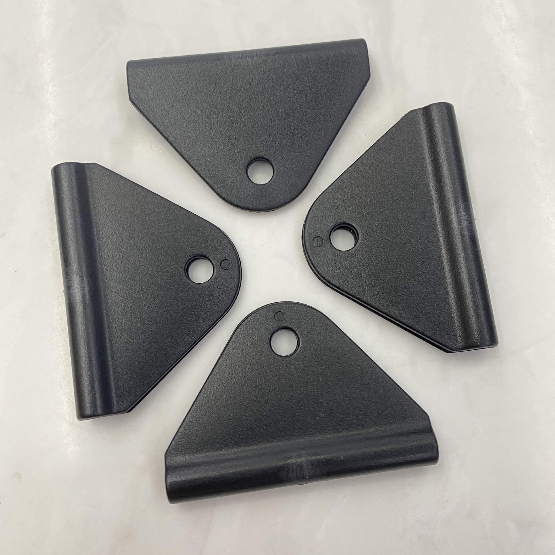Triangular piece D-shaped buckle, 5CM inner diameter webbing buckle, stroller webbing fixed buckle, nail fixed D-shaped buckle in stock pic 4