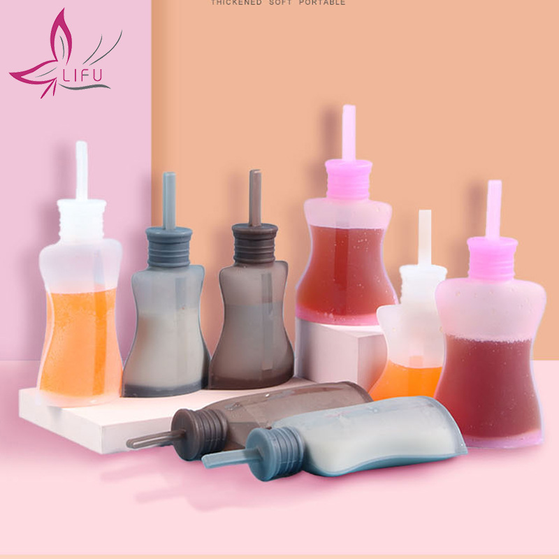 Creative semi-transparent storage bags, food silicone preservation bags, high-temperature resistant storage bags, food silicone sealed preservation bags pic 12