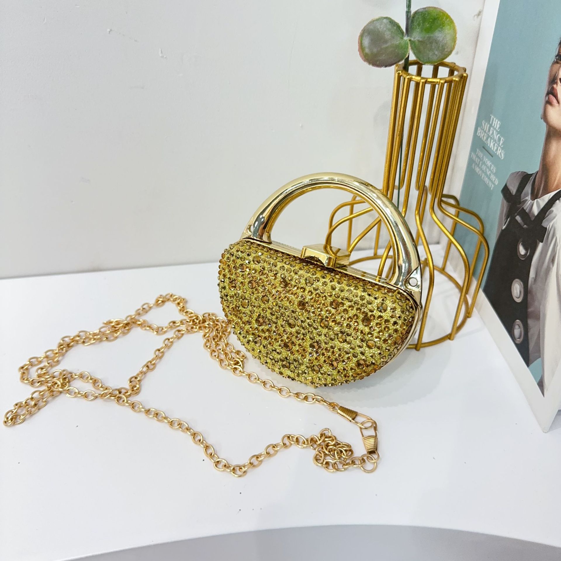 迷你包口红包女2025新款跨境外贸镶钻斜挎小包装饰包儿童包女包包详情15