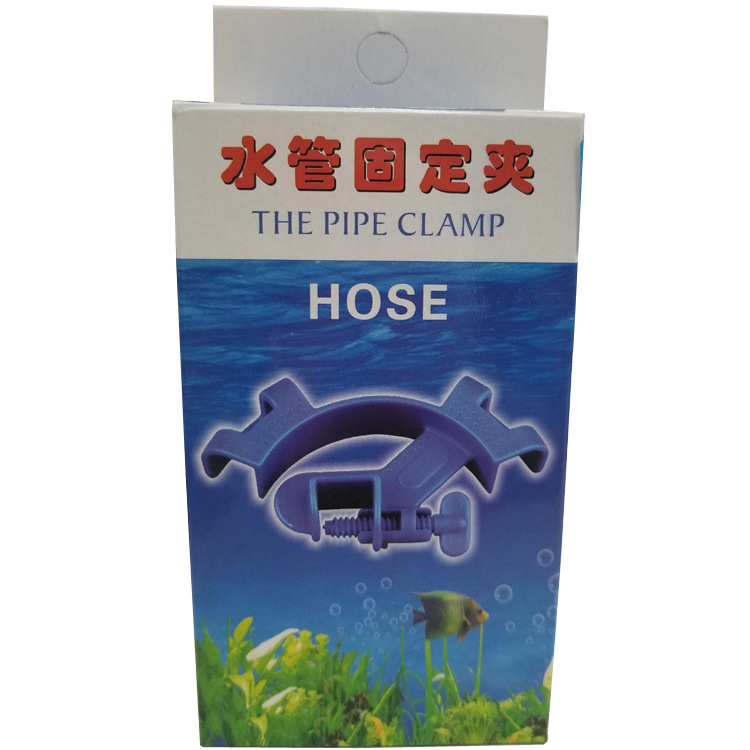 The Baojie Aquarium Fish tank products water pipe fixing clamp, a multi-functional water pipe clamp, can hold pipes with diameters ranging from 8 to 16mm pic 25
