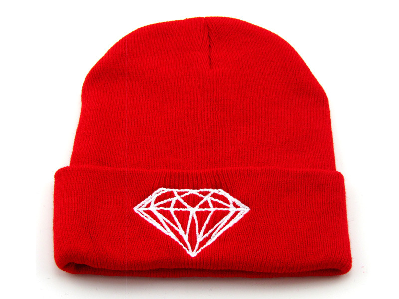 DIAMOND 街舞帽钻石嘻哈帽针织毛线帽冷帽 Beanies冬帽bboy冷帽详情5