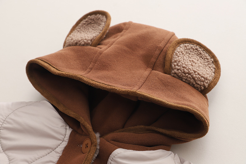 男童冬季夹棉外套加绒加厚儿童棉衣2023年新品保暖宝宝棉服童装潮详情19