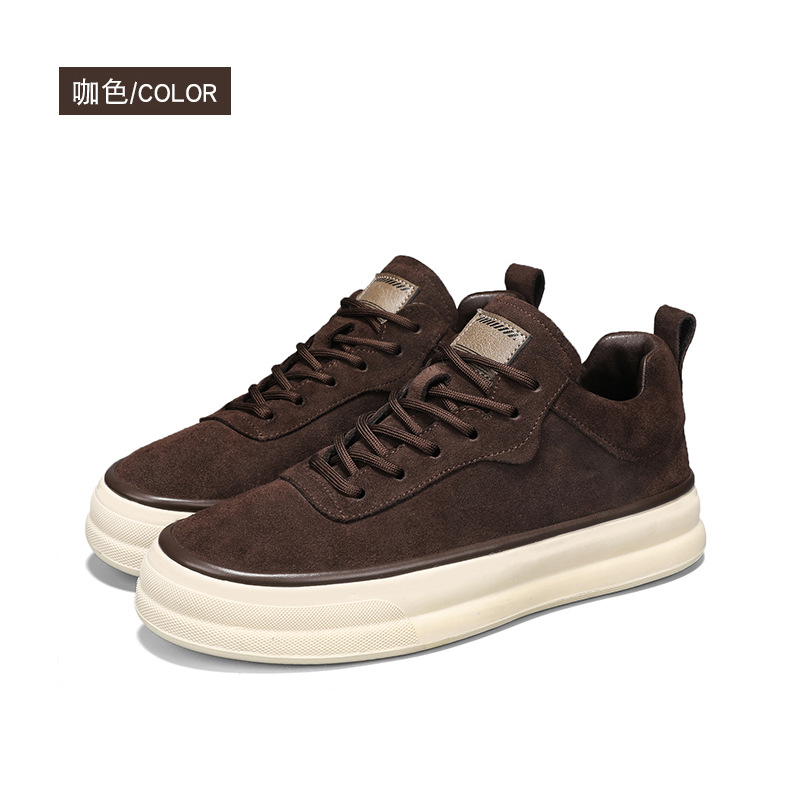 男鞋2024新款秋季复古休闲工作上班鞋子韩版百搭男士运动板鞋大码详情28