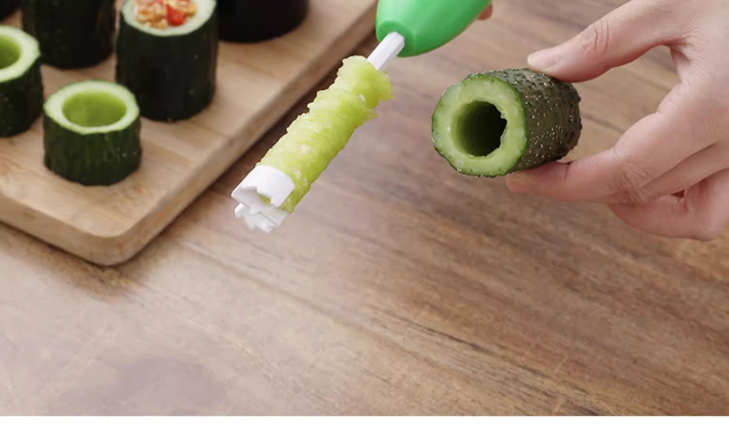 水果挖芯器蔬菜挖孔器多功能蔬菜去核刀苦瓜青椒去芯刀厨房小工具详情6