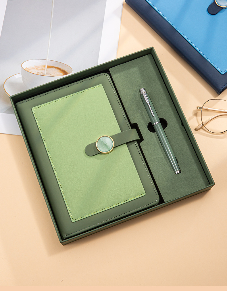 Notebook, business insulated cup, gift box set, souvenir, high appearance level, high-end gifts for corporate year-end parties, can be printed with LOGO pic 20