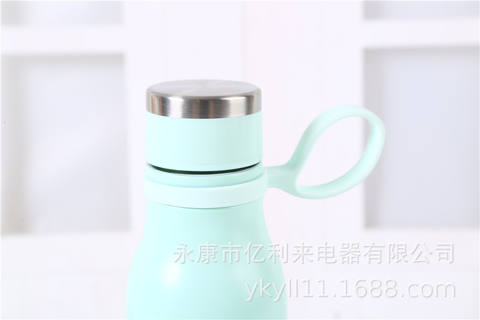 Portable cola bottle, sports frosted gradient color water cup, thermos cup, home stainless steel outdoor water bottle, shoulder strap, portable screwdriver pic 24