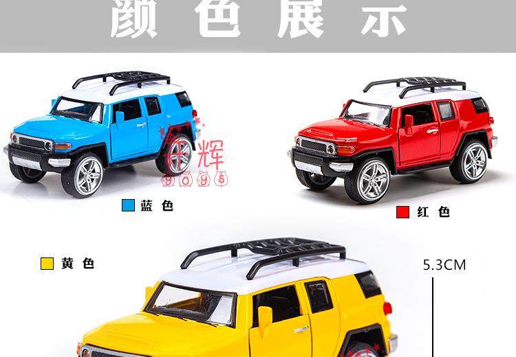 Cross border 1:36 alloy cool luzer modelo de buggy todoterreno juguetes para niños piezas de coche retroalimentación modelo de coche torta para hornear pic 5