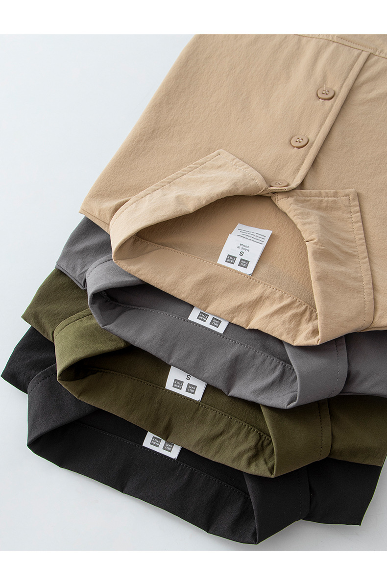 American quick-drying ice silk POLO shirt for men, summer YAMA STYLE mountain outdoor moisture-absorbing, breathable and cool short-sleeved T-shirt pic 8