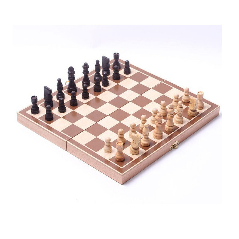 木质拼格国际象棋详情2
