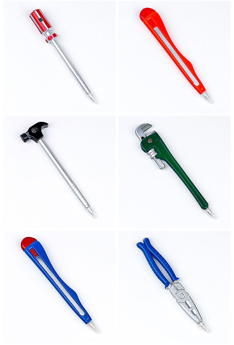 个性创意圆珠笔扳手螺丝刀钳子玩具笔五金工具笔批发礼品宣传赠品详情4