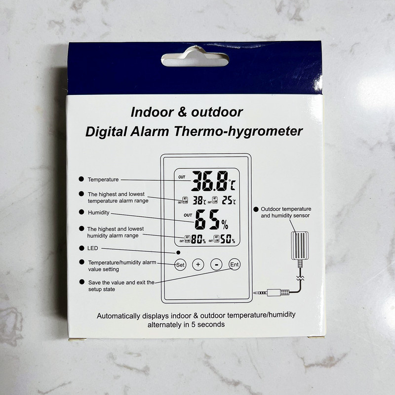 A high-precision thermometer and hygrometer specifically designed for pharmacy refrigerators in the cold storage compartment, featuring high and low temperature and humidity alarms pic 9