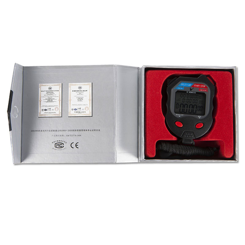 Genuine three-row Tianfu brand stopwatch PC560 60 professional track stopwatch and running watch pic 5