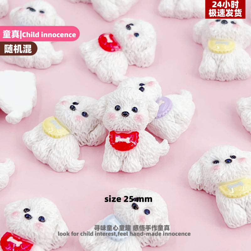 Rabbit-ear hair clips, resin accessories for cute girls, diy hair clips, hair accessory materials, brooches, accessories, stickers, pendants, decorations pic 2