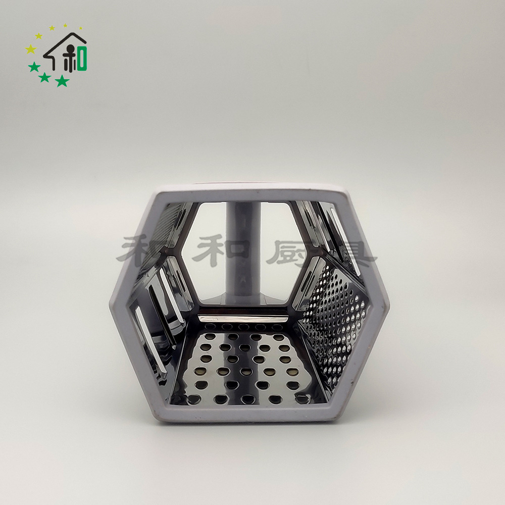 9-inch vertical stainless steel conical three-sided vegetable grater, cheese and cheese grater, wooden handle, multi-functional fruit and vegetable grater pic 26