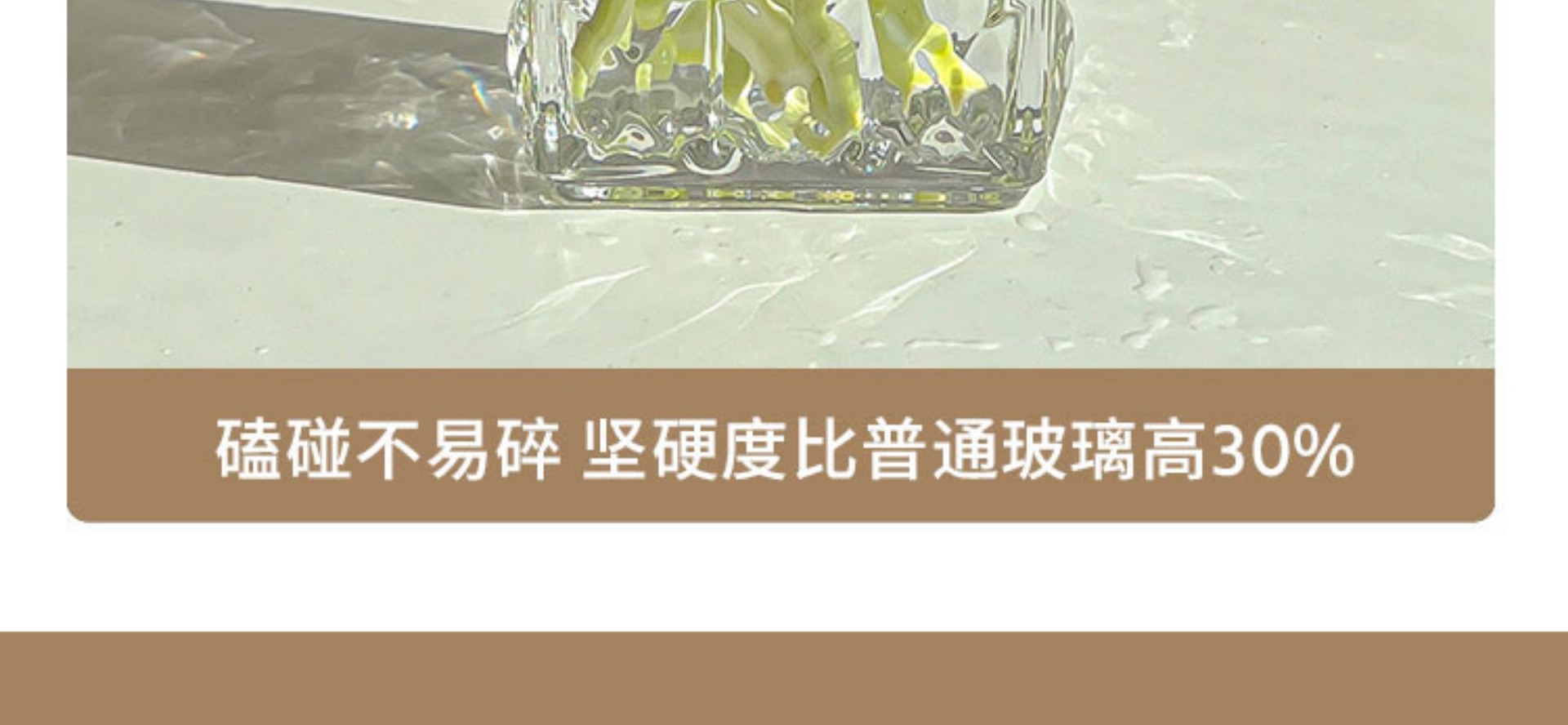 Vase ornaments, living room flower arrangements, high-end and light luxury, transparent glass, high-end hydroponic fresh flowers, roses, ins style pic 12