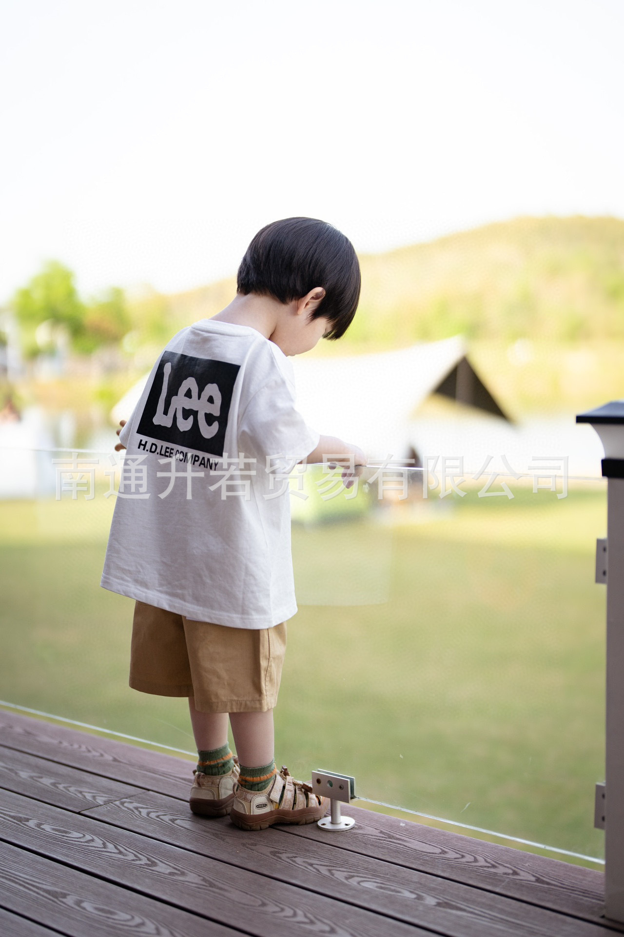 【 In Stock 】 New Japanese version Le* Classic four-color parent-child printed short-sleeved T-shirt for Summer 24 pic 3