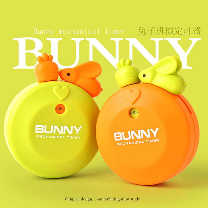 Festival gift: RB277 Cute Cartoon Rabbit Tile Timer, creative kitchen soup maker timer pic 22