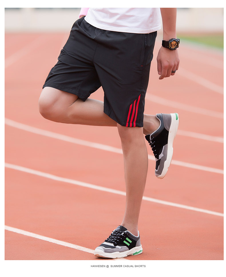 2021 nuevo hombre pantalones casuales verano suelto deportes pantalones de fitness hombres cinco centelleo seco al aire libre más tamaño running pic 12