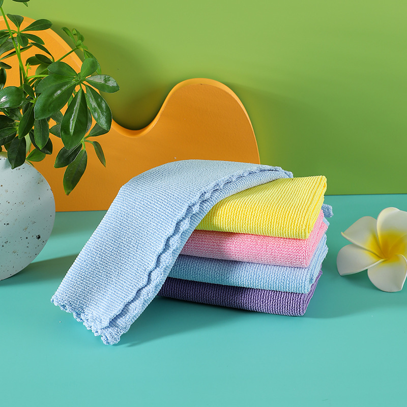 Kitchen dishwashing cloth, car cleaning cloth, glass and porcelain cleaning cloth, table cleaning stainless absorbent square cloth, multi-functional cleaning cloth pic 9