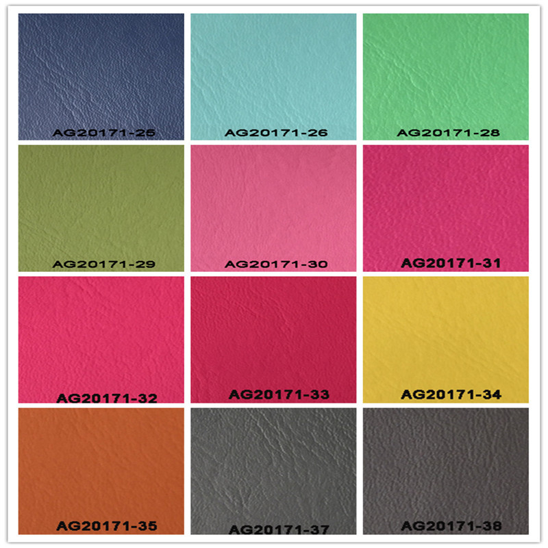 现货批发肤感麂皮绒底半PU亚光仿真革高档家装软硬包高档沙发革详情17