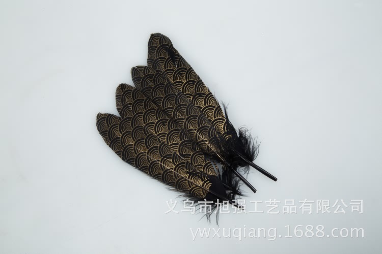 厂家直销 diy硬大飘羽毛 天使翅膀羽毛 耳环项链配饰装饰羽毛详情12