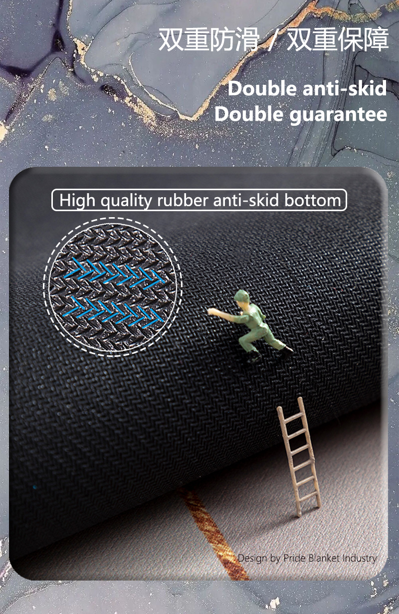 Soft diatom mud mat, water-absorbing and quick-drying mat, bathroom door mat, bathroom toilet, diatomite anti-slip bathroom foot mat pic 4