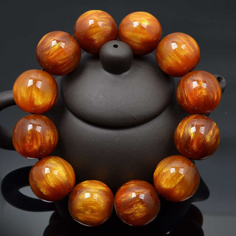 金丝海柳佛珠手串单圈手串男女款民族风念珠文玩直播引流福利品批详情3