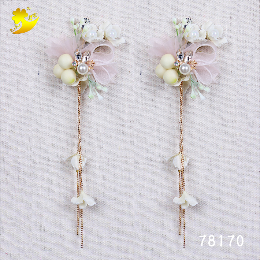 Direct sales of European and American flower earrings, forest girl vacation photography, retro and personalized tassel stud earrings, advertising promotion, Yiwu hair accessories pic 16
