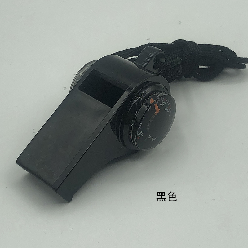 Outdoor life-saving thermometer, compass, whistle, multi-purpose 3-in-1 lanyard compass H3-1 pic 4