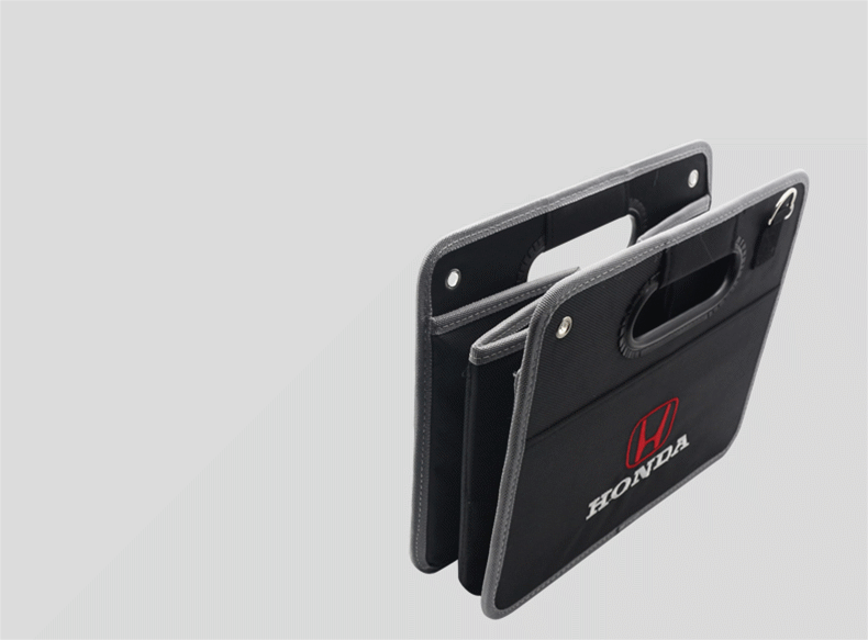 厂家直销汽车收纳箱黑色牛津布储物箱车用后备箱收纳包可定制logo详情76