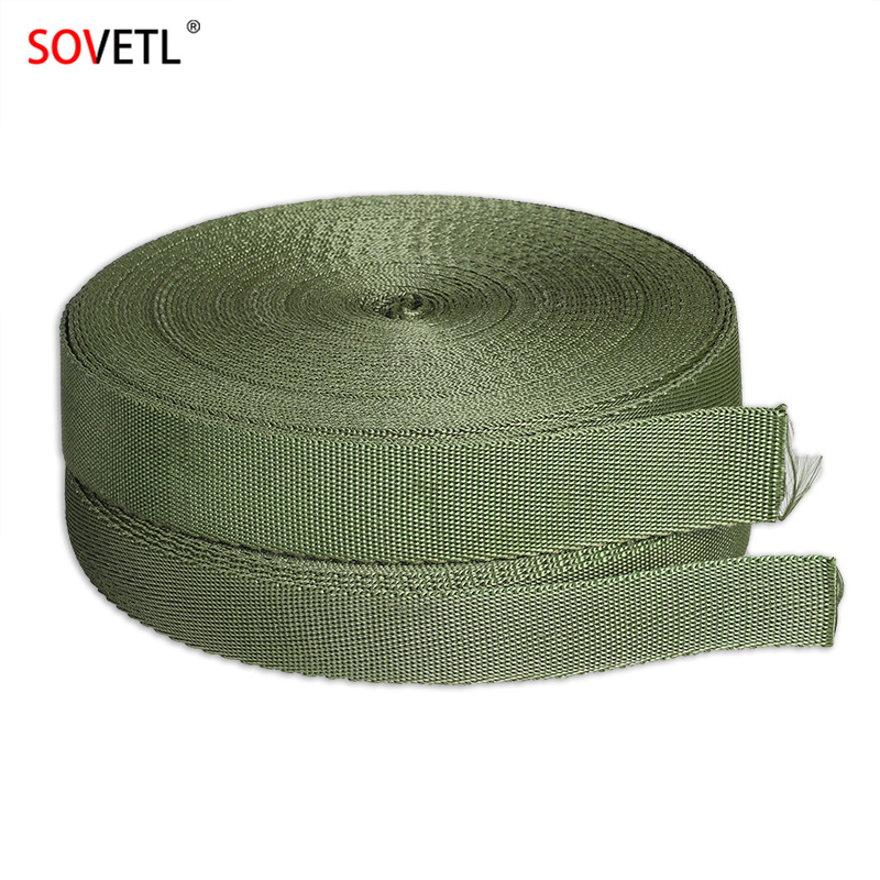Fireproof, flame-retardant and high-temperature resistant aramid webbing, military green, yellow, black, red and orange fire safety belts for shoes, hats, clothing and bags pic 17