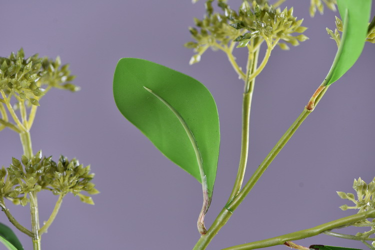 Artificial flower bouquets, flower arrangements, green plants, Dingding grass, artificial flowers, living room ornaments, decorative items, plastic flowers, photography props, silk flowers, artificial plants pic 23