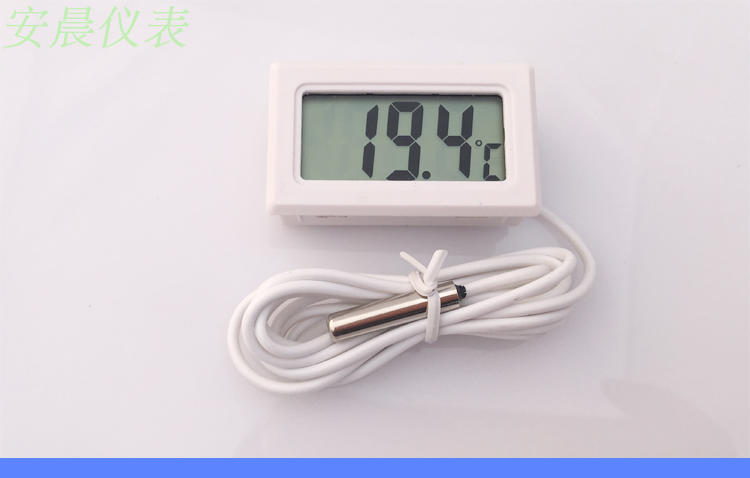 Electronic thermometer, high-precision probe, freezer temperature display, household indoor fish tank, crawler, digital water temperature display pic 8