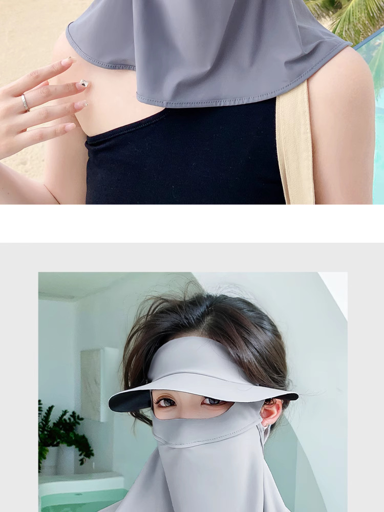 晒面罩夏季新款防紫外线女脸基尼遮阳全脸一体护颈冰丝骑行口罩详情14