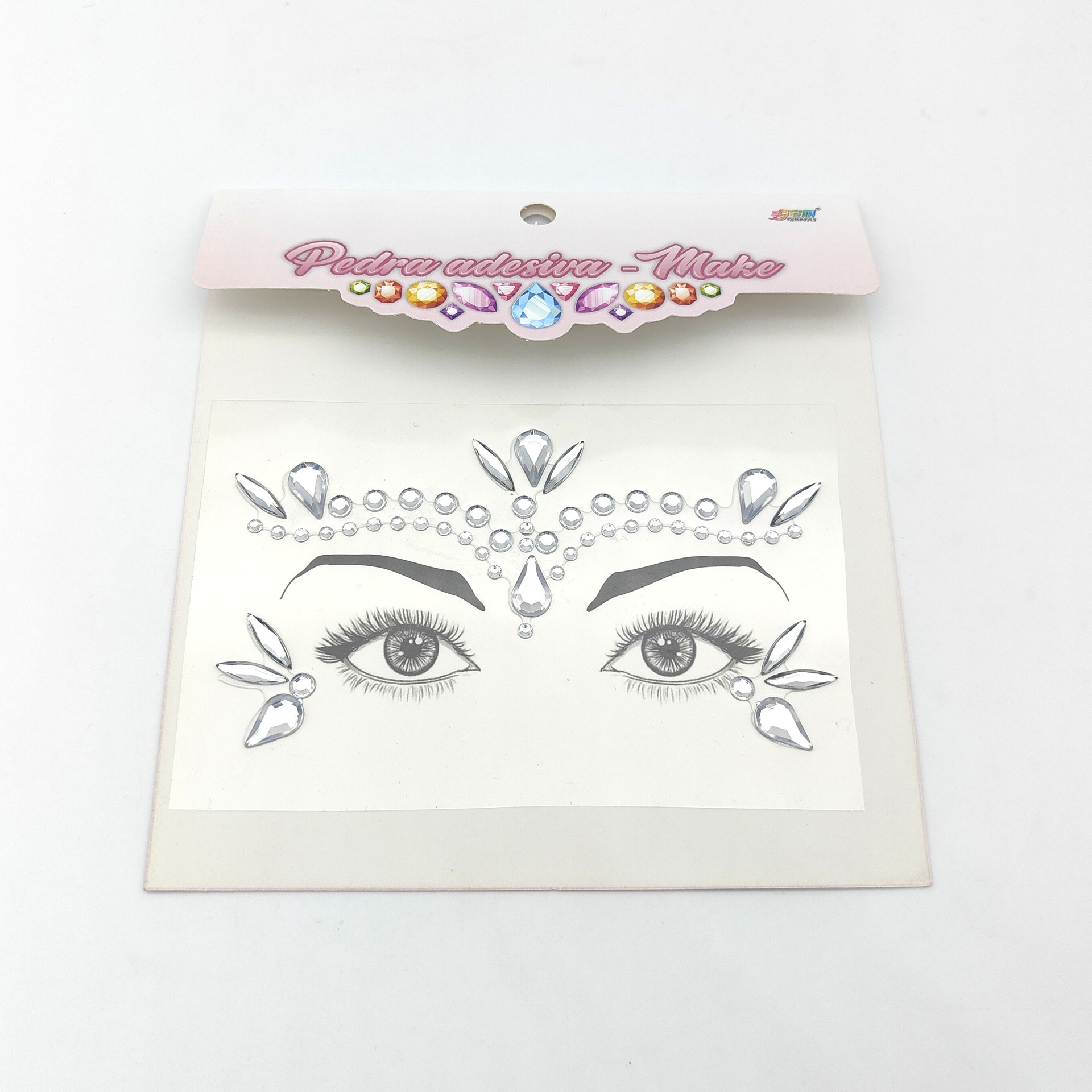 New face stickers, eye stickers, diamond makeup balls, Halloween decorative stickers, diamond eyebrow stickers, personalized stage makeup stickers pic 27