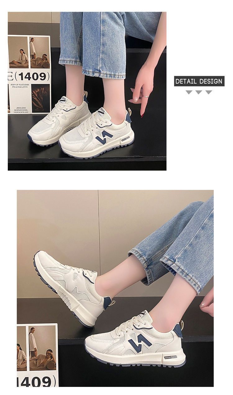 运动鞋女2024年春秋新款超火百搭防滑休闲女鞋软底轻便跑步小白鞋详情12