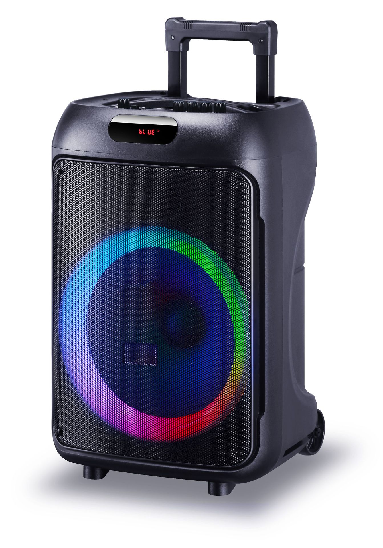 JBR-1206 12寸拉杆便携广场舞DJ移动bluetooth户外ok音响蓝牙音箱详情5